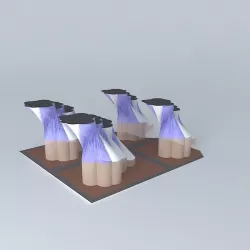 cloudy sky 3D model