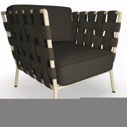 Conic Braided Armchair Cane-Line 3D model