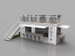 Container Cafe Mod 3D model