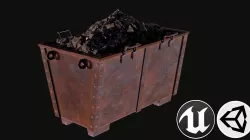 Container Silicon Low-poly  3D model