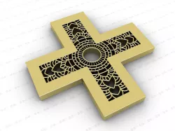 Cross 3D model