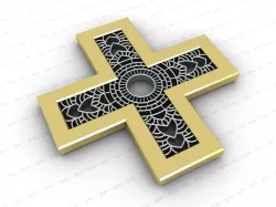 Cross 3D model