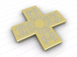 Cross 3D model
