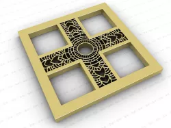 Cross 3D model