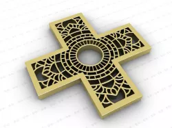 Cross 3D model