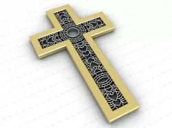Cross 3D model
