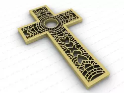 Cross 3D model
