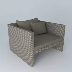 Cube Chair 3D model