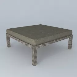 Cube Ottoman 3D model