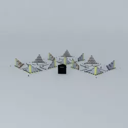 Cubic 3D model