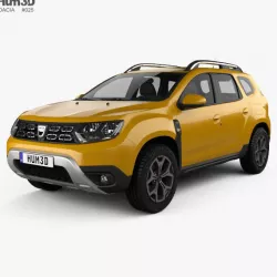 Dacia Duster 2018 3D model
