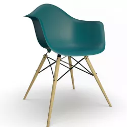 DAW Eames Plastic Chair Vitra 3D model