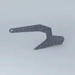 Delta anchor 10 kg 3D model