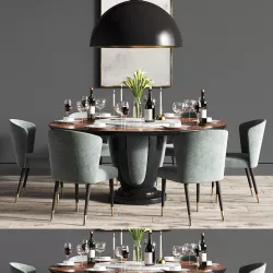 Dining Set 3D model