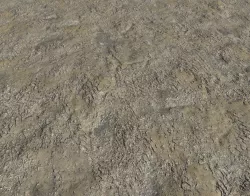 Dirty muddy terrain PBR Texture