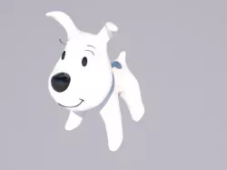 Dog  Animals  Low-poly  3D model