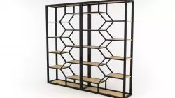 Double Book Shelf - 3ds Max 3D model