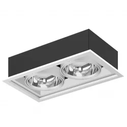 Double Ceiling Light 3D Model 3D model