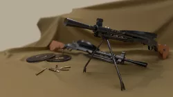 DP-28 Low-poly  3D model
