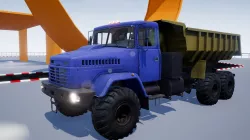 Dump Truck Low-poly  3D model