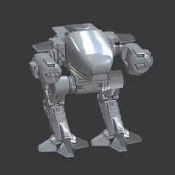 ED 209 3D model