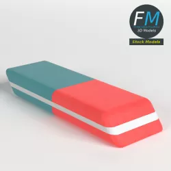 Eraser 3D model