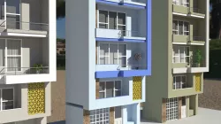 exterior office building 3D model