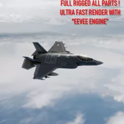 F-35A 3D model