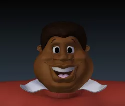 Fat Albert Blender Render 3D model