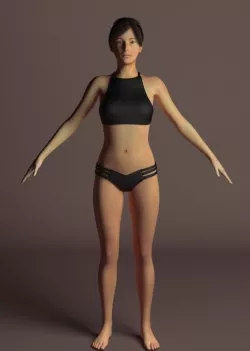 Female 3D model