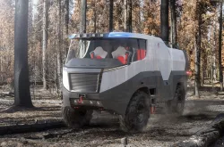 Fire truck concept 3D model