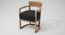 Flexform Barchetta Chair UE4 Low-poly  3D model