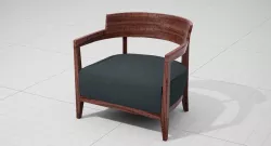 Flexform Jenny Chair UE4 Low-poly  3D model