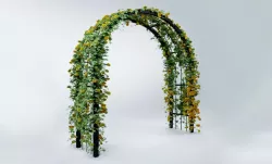 Flower Arch 3D model