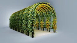 Flower Arch 3D model