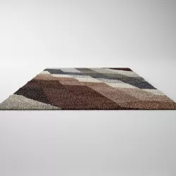 French Carpet - Rug Low-poly  3D model