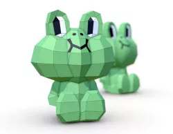 Frog Leonardo 3D model