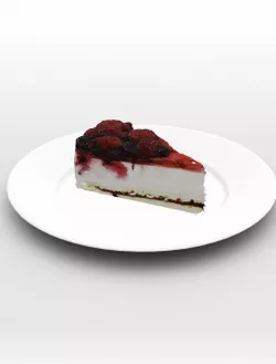 Fruit Cake 3d Model 3D model