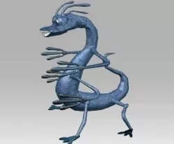 Funny Monster 3D model