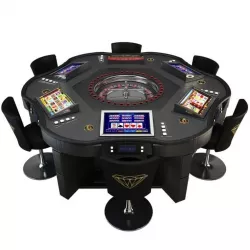 Game Table - Roulette Wheel Royal Crown 3D model