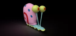 Gary from Spongebob  3D model
