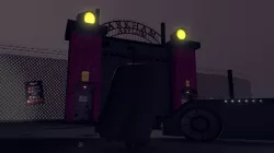 Gate of the Arkham Asylum Low-poly  3D model