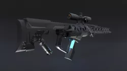 Gauss Rifle 3D model
