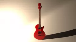 Guitar 3D model