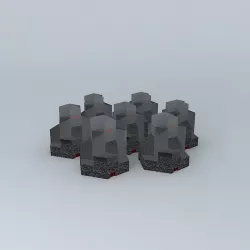 Hexa Rhom tri 3D model