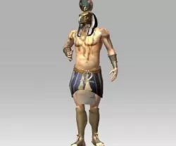Horus 3D model