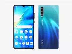 Huawei P30 Aurora 3D model