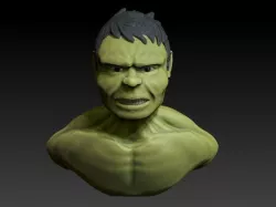 Hulk bust 3D model