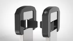 IC card ticket gate 3D model