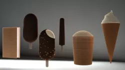 ice cream 3D model